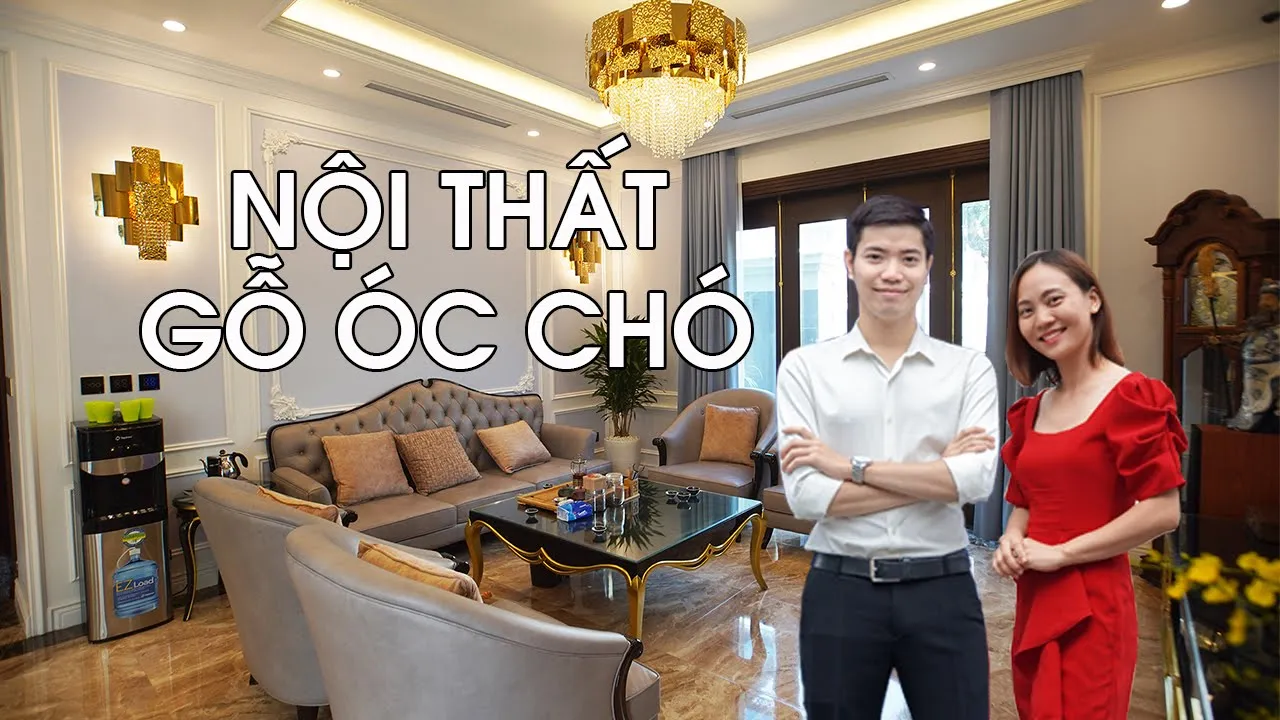 Siêu sang biệt thự nội thất gỗ Óc chó tại KĐT Starlake Tây Hồ