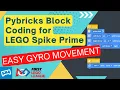 Pybricks Blocks Easy Gyro Driving and Turning