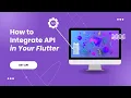 Flutter API Call Flutter API Get Data