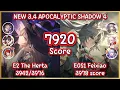 Download Lagu NEW Apocalyptic Shadow 4 : E0S1 Feixiao 3978 \u0026 E2 The Herta 3976/3942 pt. clear! | Honkai Star rail