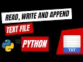 Python File Handling Read Write and Append to Text Files Beginner s Guide