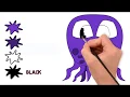 ClipArt Share Coloring Pages - Octopus