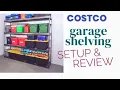 COSTCO Garage shelving saferacks garage shelving UNBOXING SETUP Review Garage storage options