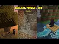 Realistic Physics and VFX Addons for Minecraft PE Bedrock Edition Mini Mod Reviews