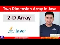 Two Dimension Array in java 2D