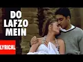 Lagu Do Lafzo Mein | Dhaai Akshar Prem Ke Ft Aishwarya Rai |  Abhishek Bacchan
