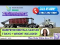 249 Same Day Roll Off Dumpster Rentals - Batavia NY