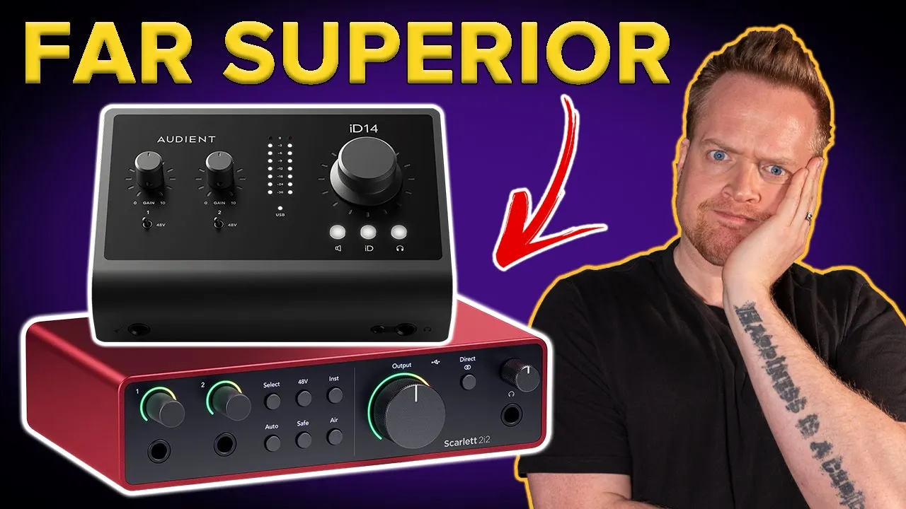 Outline Video NOT the Result I EXPECTED... | Focusrite Scarlett 2i2 (Gen 4) VS Audient iD14 (mkii)