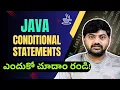 Java if else Statements Explained Real Life Examples In Telugu
