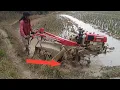 VST Shakti 130 Di How is the power tiller puddling with wrongly fitted cage wheels