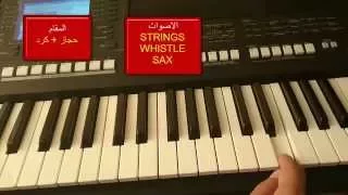 تعلم عزف اسف حبيبتي راغب علامة 