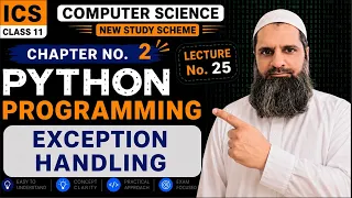 ICS 11th CS Lecture 25 Exception Handling