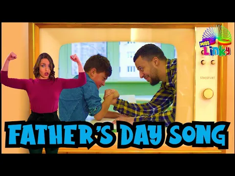 Download MP3 Happy Father's Day Song for Kids | I Love my Daddy Video for children | Dads are Heroes