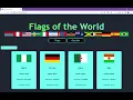 Flatiron - Phase 1 Project Flags of the World