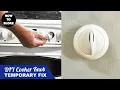 DIY Cooker Oven Stove Hob Burner Knob Broken Loose Damaged Cracked Beko control knob