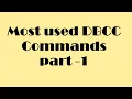 Most used DBCC Commands part - 1