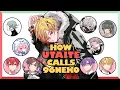 [UTAITE ENG SUB] How Utaite Call 96neko | USSS, Eve, Soraru, Mafumafu, nqrse, Luz