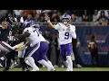 Every J J McCarthy completion and rush from 3-TD game vs Bears Week 1