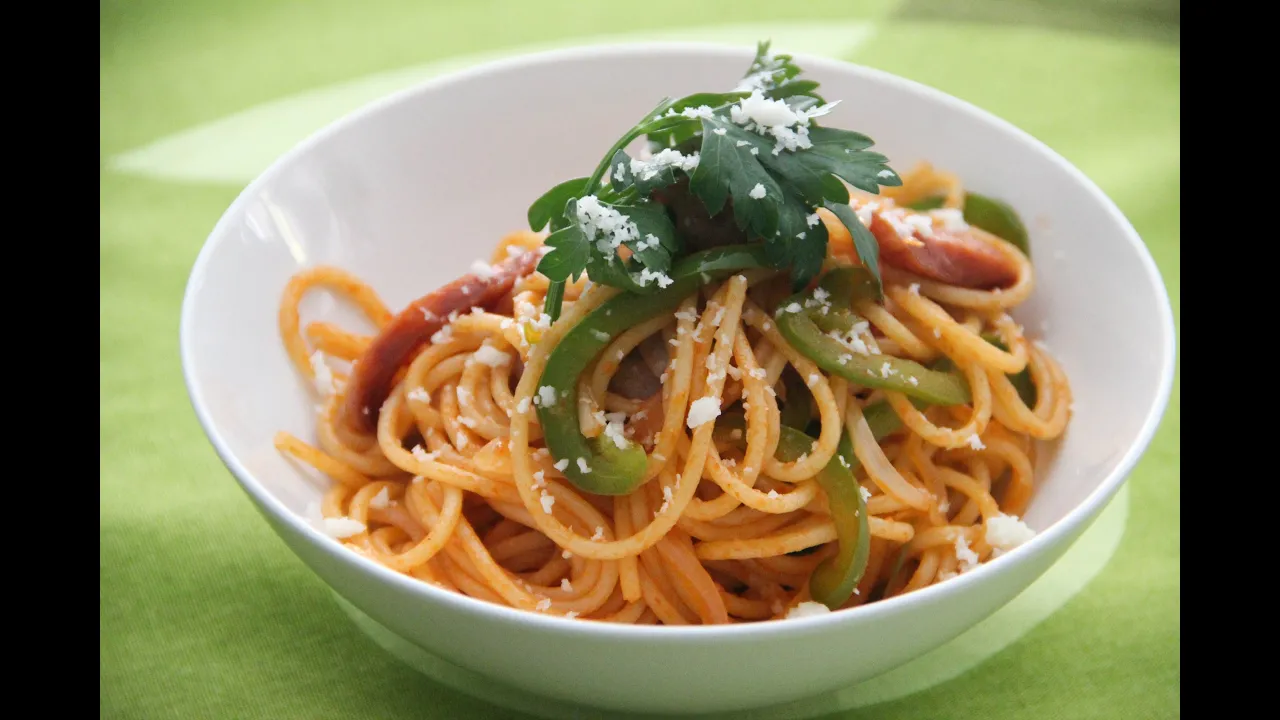 Spaghetti Neapolitan Recipe - Japanese Cooking 101