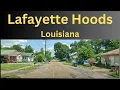 Dangerous Hoods in Lafayette LA Dash Cam Driving Tour Louisiana