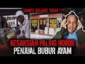 Download Lagu AMPE GULUNG TIKAR ?? KEJADIAN HOROR TUKANG BUBUR INI NGERI BANGET !!