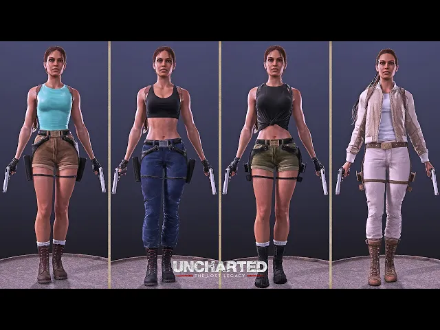 Uncharted TLL Mod | Tomb Raider Lara Croft Classic Edition Showcase