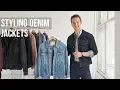 5 Different Styles of Denim Jackets for Men Jean Jacket Outfit Ideas