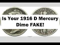 Don t Buy A 1916 D Mercury Dime Until You Watch This