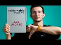 reMarkable This 3 22 Update Has Me Worried