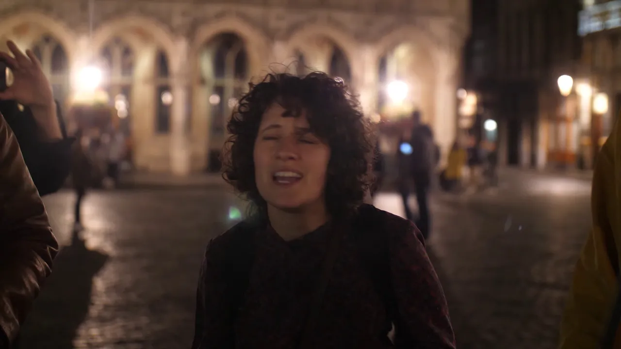 Handmade Moments busking in Brussels