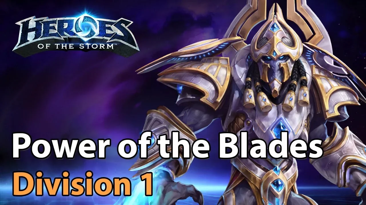 ► Heroes of the Storm: Power of the Blades! - Artanis & Lucio - Division 1