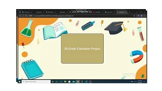How to Build a Grade Calculator with HTML CSS JavaScript