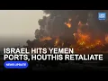Download Lagu Israel Strikes Yemen Ports | Houthis Fire Missiles Toward Jerusalem | Dawn News English
