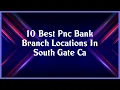 Top 10 Pnc Bank Branch Locations In South Gate Ca