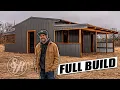 ONE MAN Builds POLE BARN In UNDER 20 MINUTES Start To Finish Barndominium