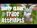ANIMAL JAM sheep cloak trade attempts Sugaryx