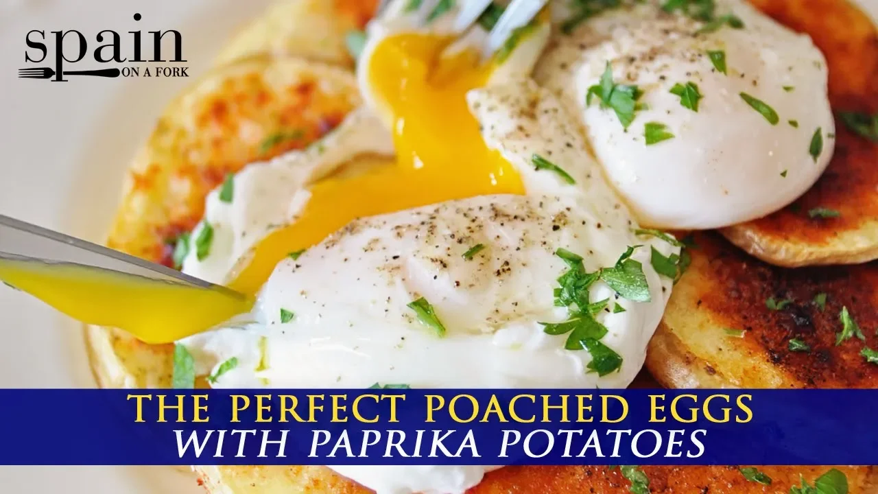 Spanish Poached Eggs with Paprika Potatoes