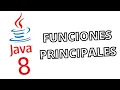 JAVA 8 - Funciones Principales