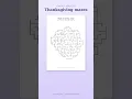 Thanksgiving mazes Free Printable Can You Solve It