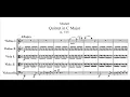 Mozart, String Quintet, K.515 - Video Score - Arthur Grumiaux