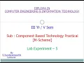 Diploma Component Based Technology Lab Ex-5