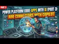 Power Platform Code-Apps with AI Part 3 Add Connectors with GitHub Copilot
