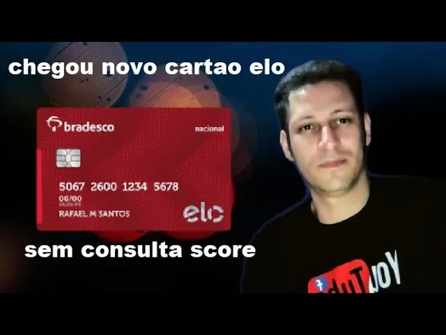 NOVO CARTÃO ELO BRADESCO CHEGOU COM CRÉDITO APROVADO SEM CONSULTA O SCORE️