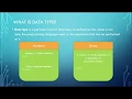 Python Lesson 02 Data Types