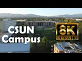 California State University Northridge CSUN 8K Campus Drone Tour