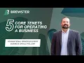 5 Operational Tenets Every Business Leader Should Follow