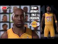 Kobe Bryant Face Creation NBA 2K26