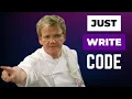 Stop Studying Programming