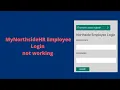 MyNorthsideHR login Not Working on Mobile Mac PC 2023