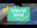 Full Python tutorial for beginners - Lesson